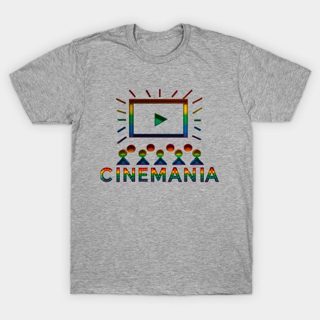 Cinemania PRIDE Logo T-Shirt T-Shirt by Cinemania World